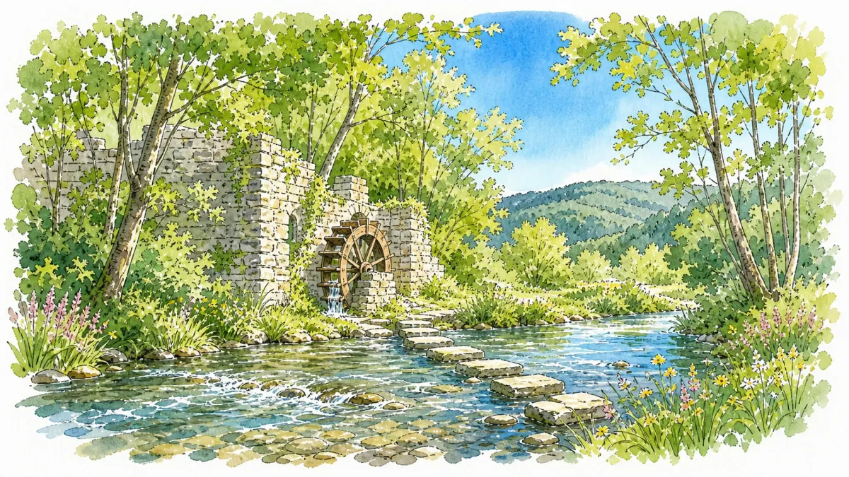Watercolor of Baffie